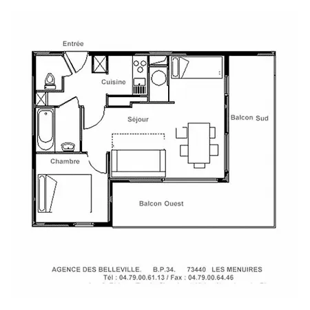 Bellevue - Lumineux - Au Pieds Des Pistes - Balcon Mae-3484